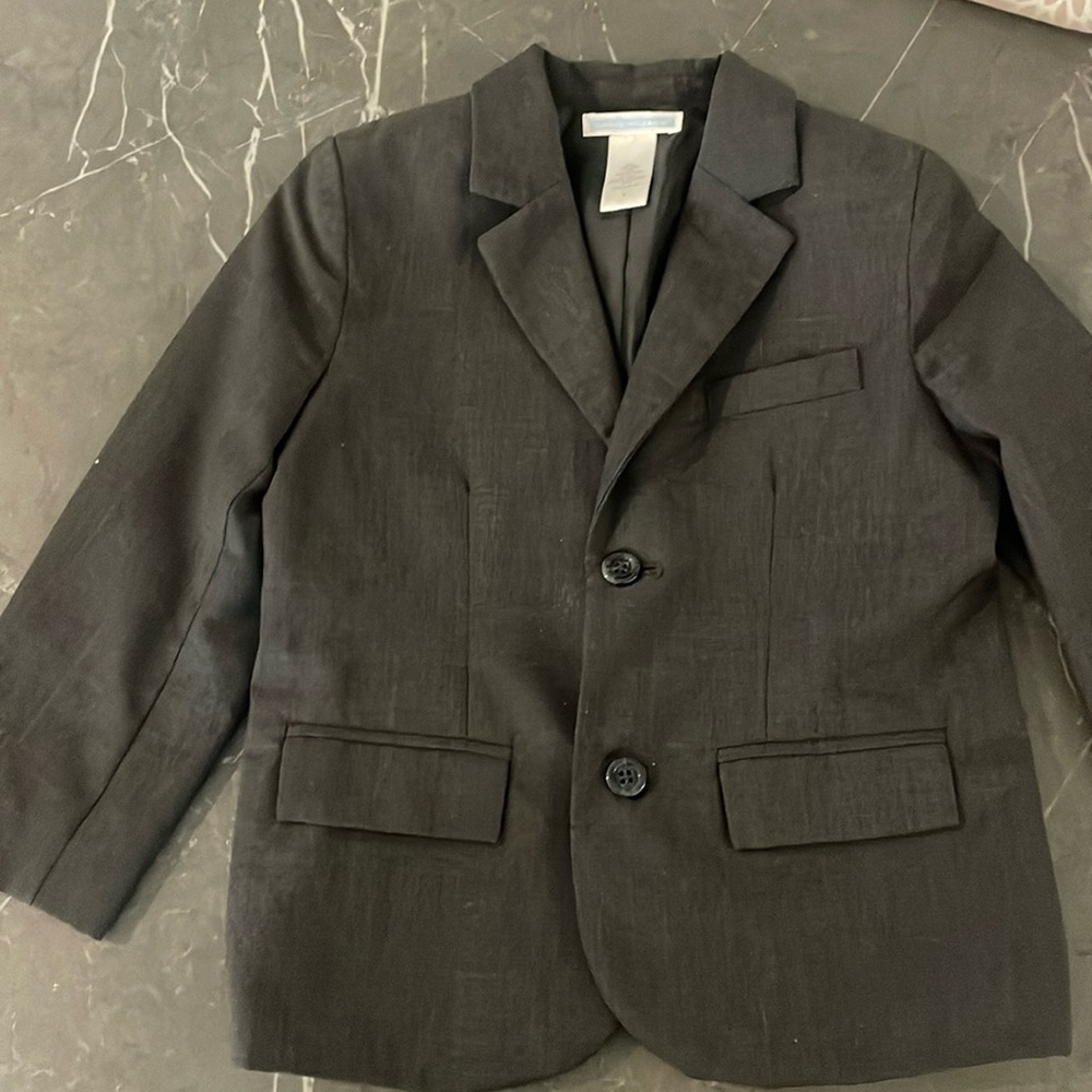 Janie and jack blazer grey